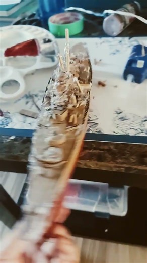 Part:5 of making a cardboard bismarck