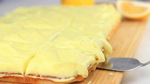 Easy Lemon Cake with Lemon Frosting