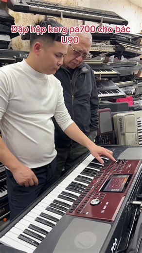 Đập hộp korg pa700 cho bác U90 #amnhacvacamxuc #korg #band #nhacsong #keyboard