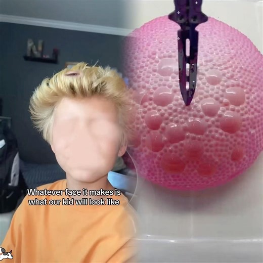 My kid will look like whatever face it makes