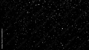 snow ice flake particle loop animation