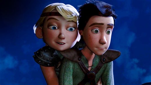 Astrid meets Toothless | How to Train Your Dragon
