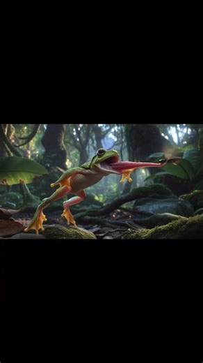 Frog Jump & Catch Insects 🐸 | Amazing Wildlife Short | NAN TUTORIAL