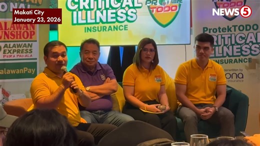 TINGI-TINGI NA INSURANCE? Malaking bahagi ang 'Filipino tingi culture' bilang isa sa mga ugali at nakagawian ng maraming Pinoy na naka-impluwensiya sa pagkakaroon ngayon ng mala-tingi na insurance para sa mga Pilipino. Ipinaliwanag 'yan ni Bernard Kaibigan, ang Chief Marketing Officer ng Palawan Group sa isang media conference sa Makati City. For more latest stories, visit us at www.news5.com.ph | News5