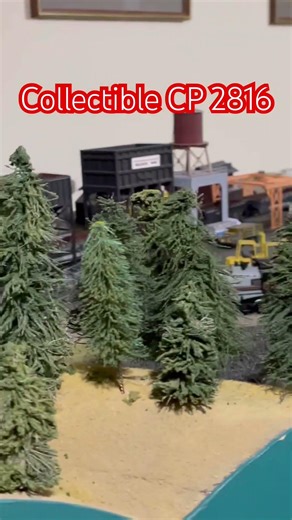 Collectible CP 2816 #live #livetv #train #modeltrains #modelrailroad #modelrailway #ooscale #railcam