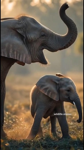 Elephant Stories 😍❤️ #animals #wildlife #kids #cute