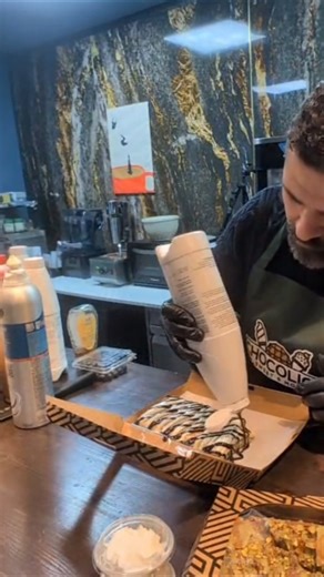 Brownie Crêpe Explosion 🍫🔥 | The Most Indulgent Dessert in Stockholm!