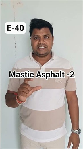 E-40, MoRTH Sec516 Mastic Asphalt spreading, #mastic #masticpad #morth #masticasphalt #construction