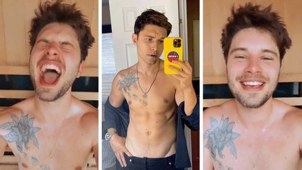 Ronen Rubinstein Shares Steamy Sauna Video