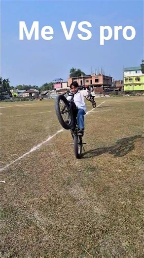 me VS Pro cycle #youtubeshorts #viralvideo