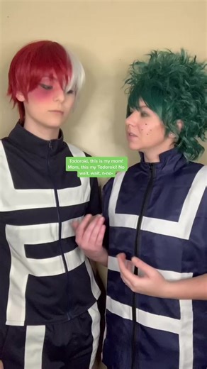 My Hero Academia Todoroki Cosplay with Mom - Cosplay Fun!