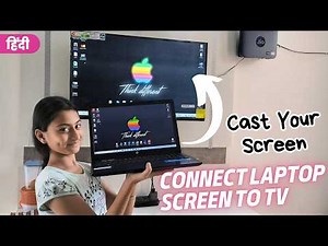 How To Connect Laptop to Smart TV (Wirelessly) | Cast PC/Computer Screen on Smart TV 🔥