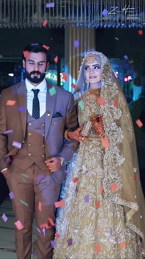 Capturing Signature Moments: Bride's Wedding Photoshoot by Zshan Haider Photography