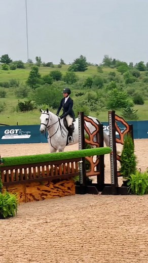 Equestrian Event Highlights: Medal Performance on White Horse