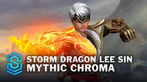 Last skin of Wild Rift Patch 5.3, Mythic Chroma for Storm Dragon lee Sin | Skinspotlights