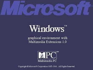 Windows Graphical Environment with Multimedia Extensions 1.0 Sounds