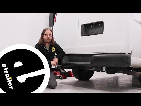 etrailer | Installing the Trailer Mate Trailer Hitch Receiver on a 2012 Chevrolet Express Van
