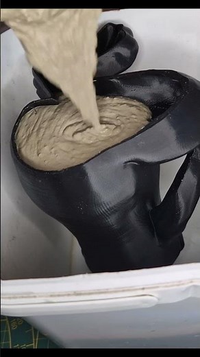 3D gedruckte Einmalgussform für Beton