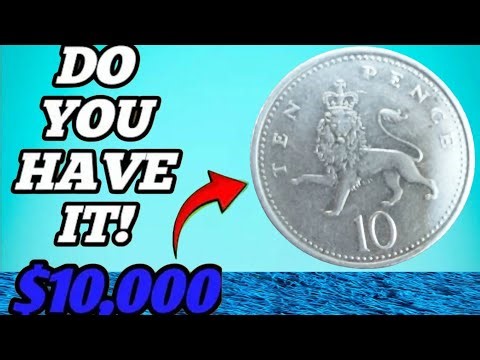 Worth $10,000? HUNT for these RARE 10p coins in UK! $#coins