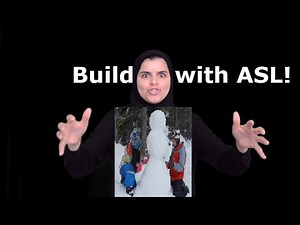 ASL: Signing different meanings of BUILD!