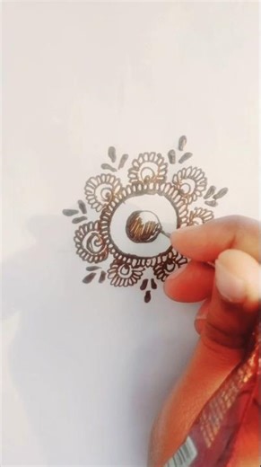 simple and easy mehandi design #shorts #trend #viral