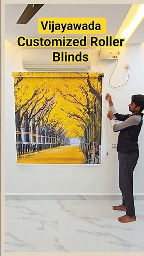 Vijayawada Roller Blinds ☎️9059459025 #vijayawada #atrixinteriors #rollerblinds #blinds #shorts