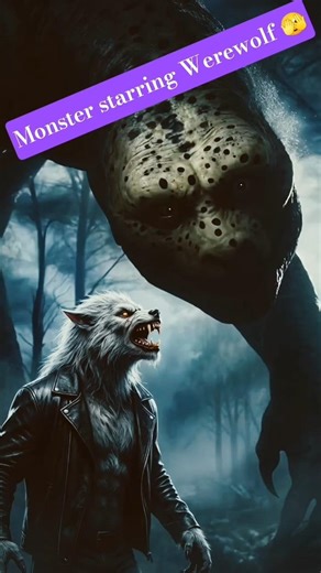 Attack From Above🐺⚡Monster vs Werewolf | Metal Horror Short#shorts#wolfsong#wolf #monster#wolfsounds