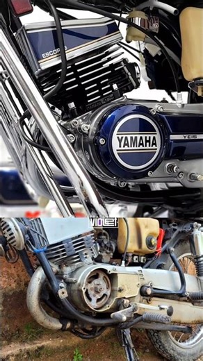 yamaha rx100 bike restoration new work