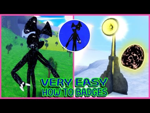 Roblox Update - Event - How To Get Shadow SirenHead Badge Morph In Tiny Universe Roleplay