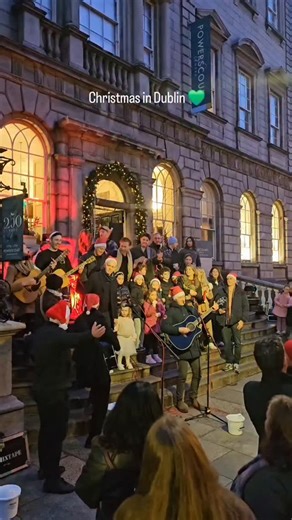Wonderful cover of "Fairytale of New York" performed by buskers in Dublin and shared by @in.ireland. Another fantastic video❤️ #shanemacgowan | Victoria Mary Clarke