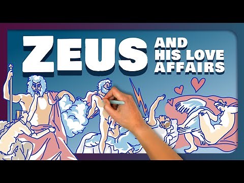 Zeus and his love affairs