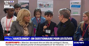 Brigitte Macron et Élisabeth Borne lourdement critiquées : leur comportement face à un élève harcelé ne passe pas