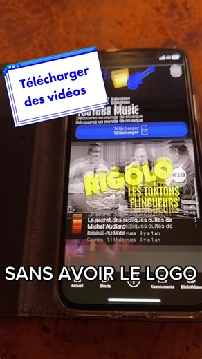 Voici comment télécharger les vidéos facilement !! #iphone #viral #fyp #apple #astuce #tech #tiktok