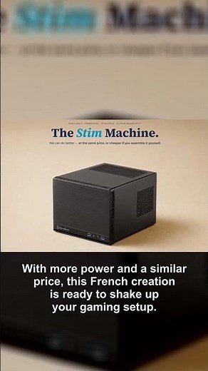 Stim Machine: The First Steam Machine Knock-off Emerges #StimMachine #SteamMachine #Shorts
