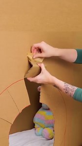 5.6M views · 61K reactions | Creative DIY cardboard craft to surprise your kid! | 5-Minute Crafts Play | Facebook