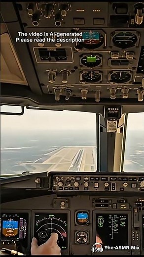 AI Flight Experience | Calm Cockpit POV