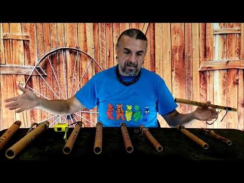 Demonstrating Different Flute Keys - Blue Bear Flutes