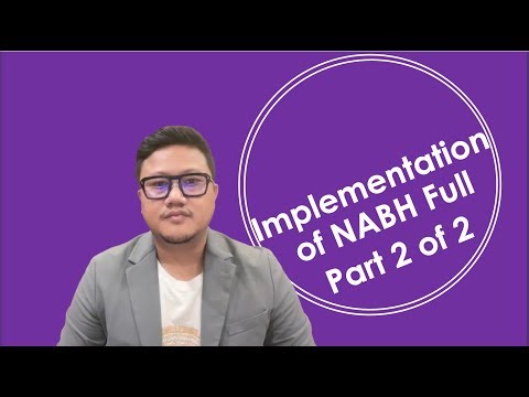 IMPLEMENTATION: NABH Full Part 2 of 2