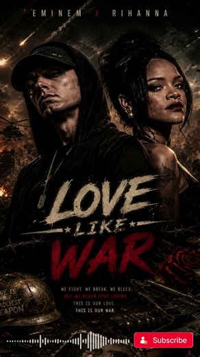 EMINEM x RIHANNA | LOVE LIKE WAR ⚔️❤️ | VibeFlowMusic 🔥 | Feel The Beat, Live The Flow