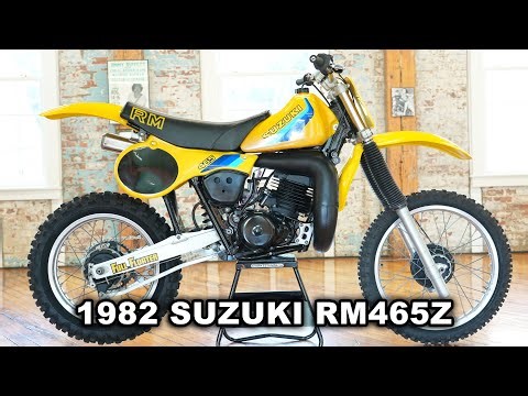 1982 SUZUKI RM465 Z TIME CAPSULE