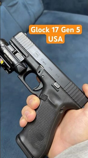 Glock 17 gen 5 USA review #9mmpistol #glock #unitedstates #shorts