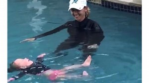 As summer heats up, some parents turn to ISR, a self-rescue training, to prepare their young kids for the pool