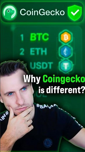 Coingecko Founder explains why the platform’s rankings stay completely organic and not paid.