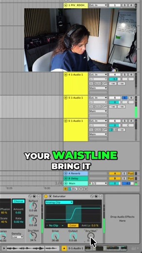 Thicken Bass Sound: Saturation & EQ8 Secrets Revealed! #shorts