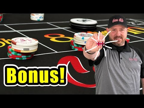 Win Bonus with Craps Hard Way Bets.