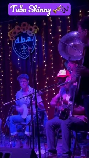 Tuba Skinny plays at D.B.A. New Orleans 🌿 #neworleans #travel #jazz #music #nightlife