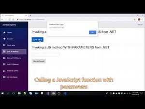 Blazor Quick Start Guide | 3. A Deep Dive into JavaScript Interop