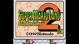 gb老游戏：马里奥大陆2 super mario land 2