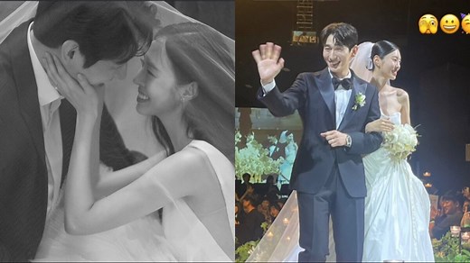 K-drama actor Yoon Bak ties the knot with model Kim Su-bin in a star-studded ceremony
