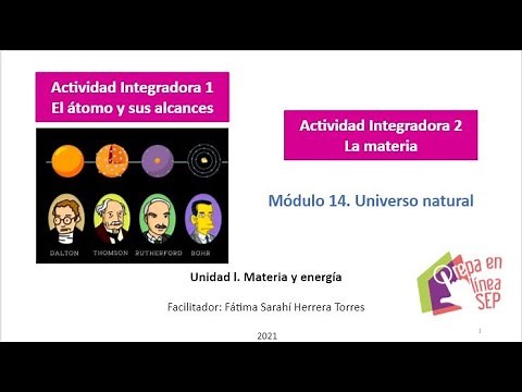 Módulo 14 - Semana 1 - Actividades integradoras 1 y 2 - Prepa en línea SEP 2021